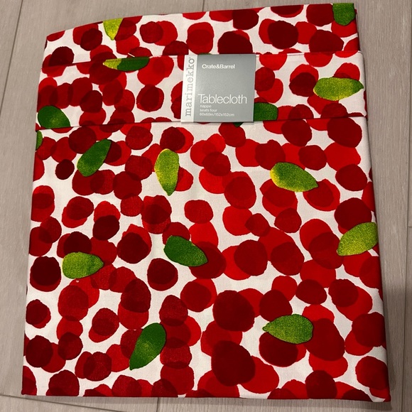 Marimekko Kitchen Rare New Set Marimekko Crate Barrel Tablecloth